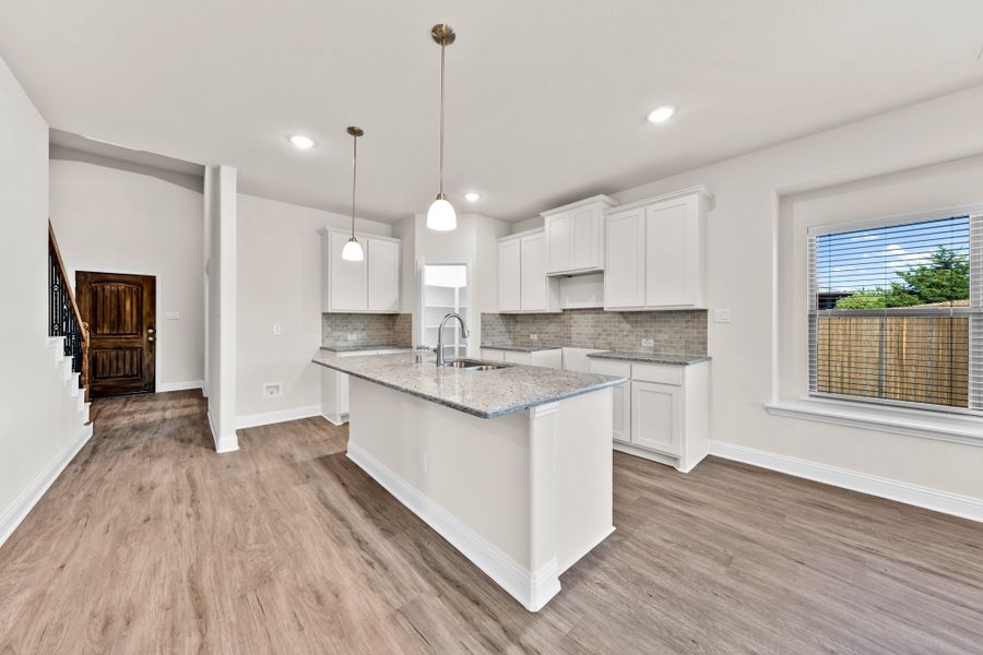 Furnished interior view inside a new home in Summerwood, Red Oak (Image 9).