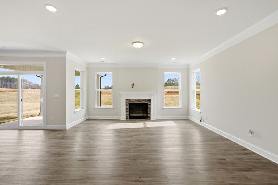Spacious, unfurnished interior of a new home in Carrington, Stanley (Image 23). Spacious, unfurnished interior of a new home in Carrington, Stanley (Image 23).