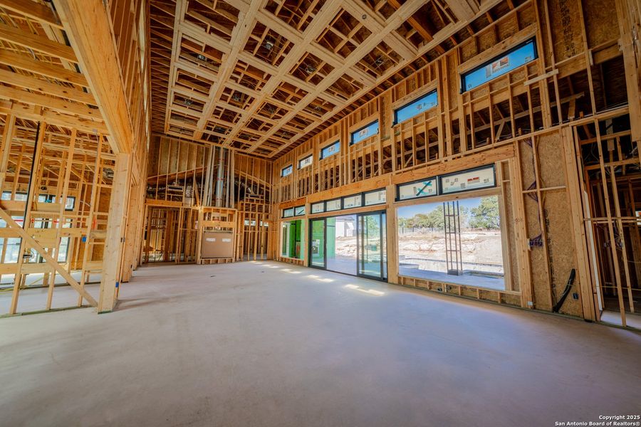 In-progress construction of a new home in , Boerne, TX (Image 15).