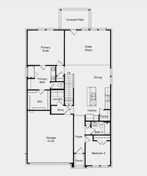 Structural options added include: Covered outdoor living and upgraded brick color.