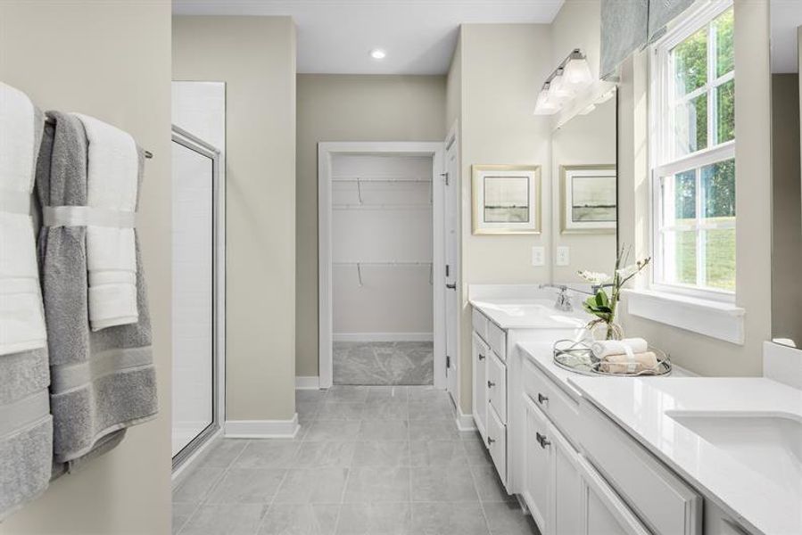 Furnished interior view inside a new home in Hope Pointe, North Myrtle Beach (Image 9).