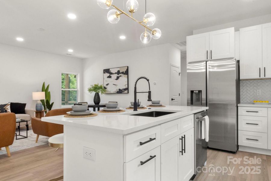 Furnished interior view inside a new home in , Dallas (Image 25). Furnished interior view inside a new home in , Dallas (Image 25).