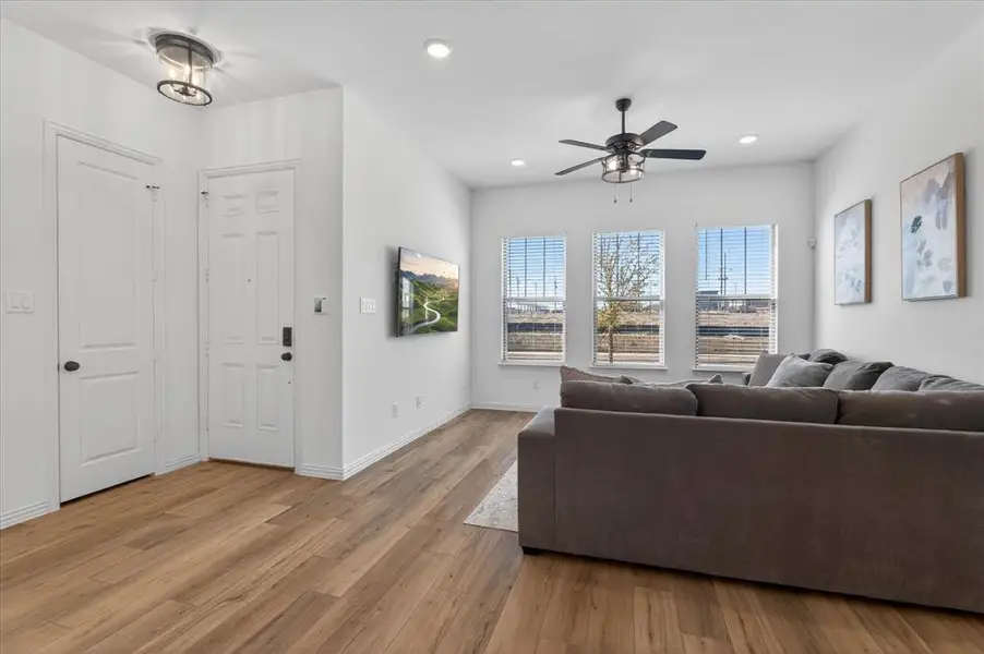 Furnished interior view inside a new home in , Sachse (Image 14).