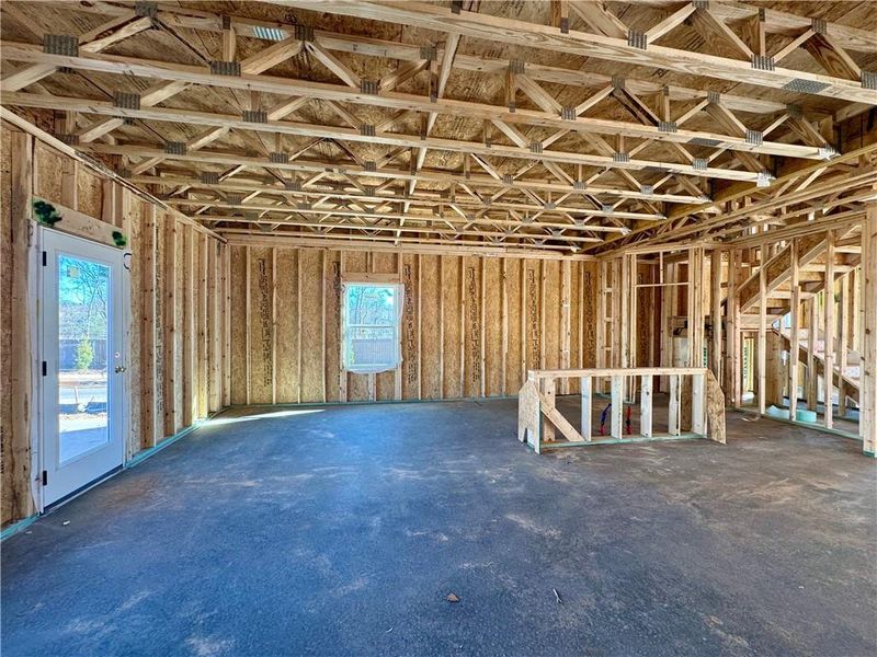 In-progress construction of a new home in Eastlyn Crossing, Flowery Branch, GA (Image 8). In-progress construction of a new home in Eastlyn Crossing, Flowery Branch, GA (Image 8).