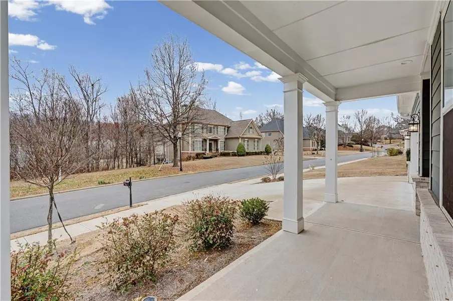 Exterior details and patio area of a home in , Cartersville (Image 4).