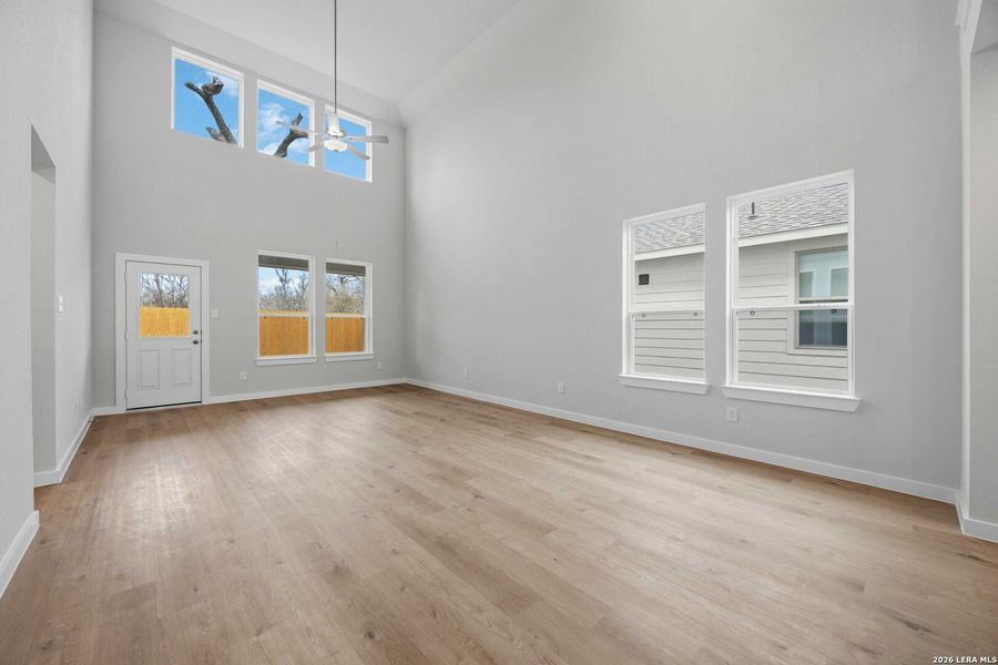 Spacious, unfurnished interior of a new home in Katzer Ranch, Converse (Image 15). Spacious, unfurnished interior of a new home in Katzer Ranch, Converse (Image 15).