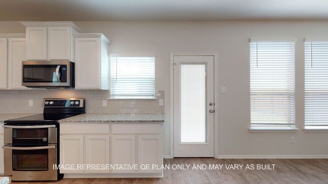 Representative furnished interior of a home built from the Aspen by D.R. Horton in Village at Nolan Heights, Harker Heights (Image 7).