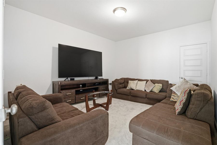 Furnished interior view inside a new home in Elyson, Katy (Image 11).