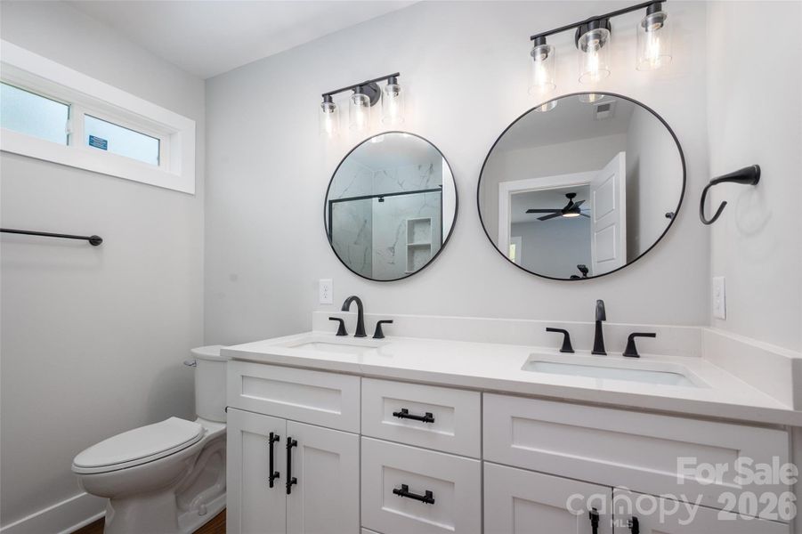 Furnished interior view inside a new home in , Concord (Image 11).