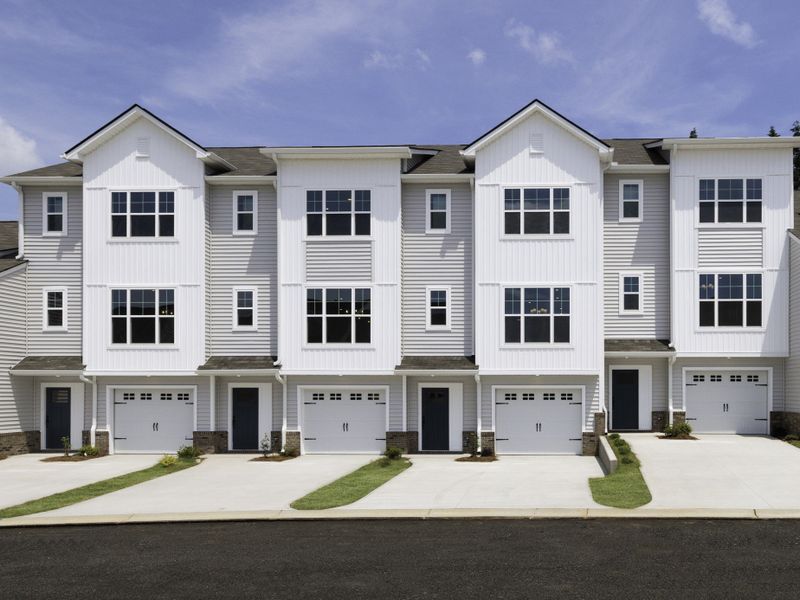 Representative exterior photo of a completed home built from the The Beckett by Cothran Homes in Holly View, Greenville, SC (Image 29). Representative exterior photo of a completed home built from the The Beckett by Cothran Homes in Holly View, Greenville, SC (Image 29).