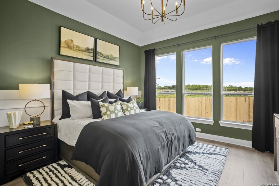 Furnished interior view inside a new home in The Parklands, Schertz (Image 19). Furnished interior view inside a new home in The Parklands, Schertz (Image 19).
