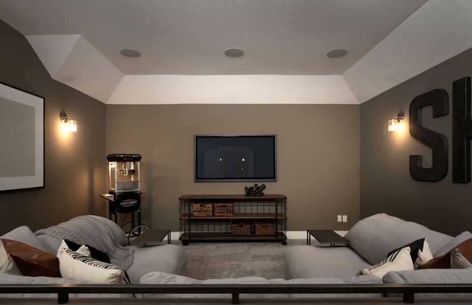 Optional media room