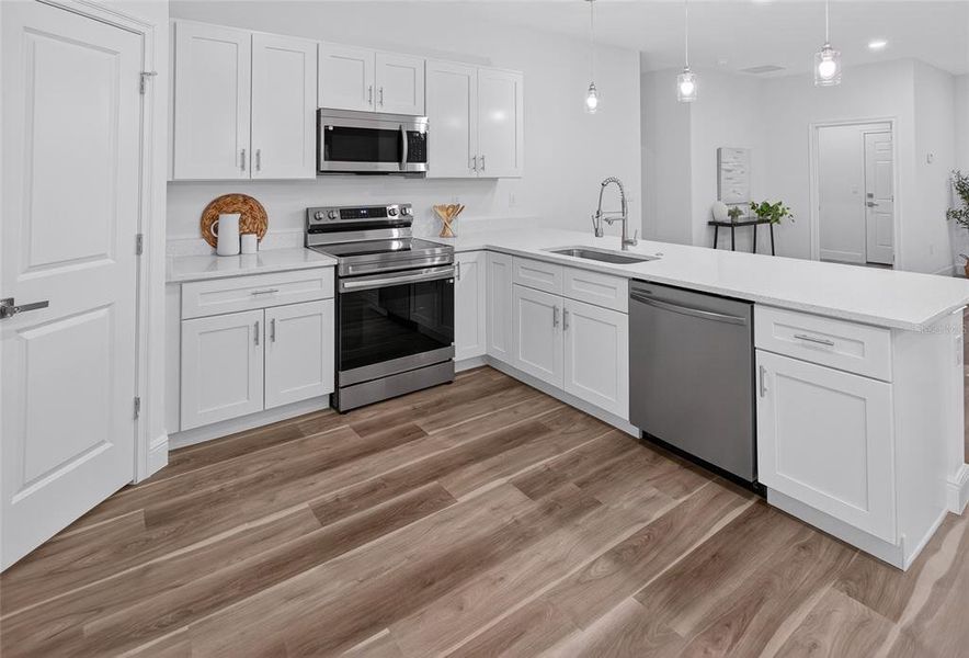Furnished interior view inside a new home in , Ocala (Image 6). Furnished interior view inside a new home in , Ocala (Image 6).