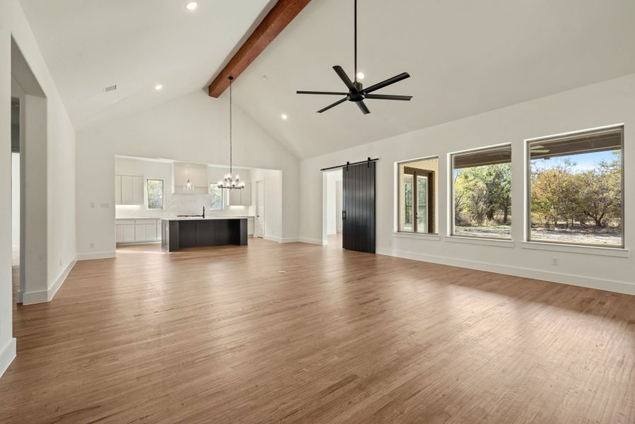 Spacious, unfurnished interior of a new home in Rolling Creek Ranch, Aledo (Image 26). Spacious, unfurnished interior of a new home in Rolling Creek Ranch, Aledo (Image 26).