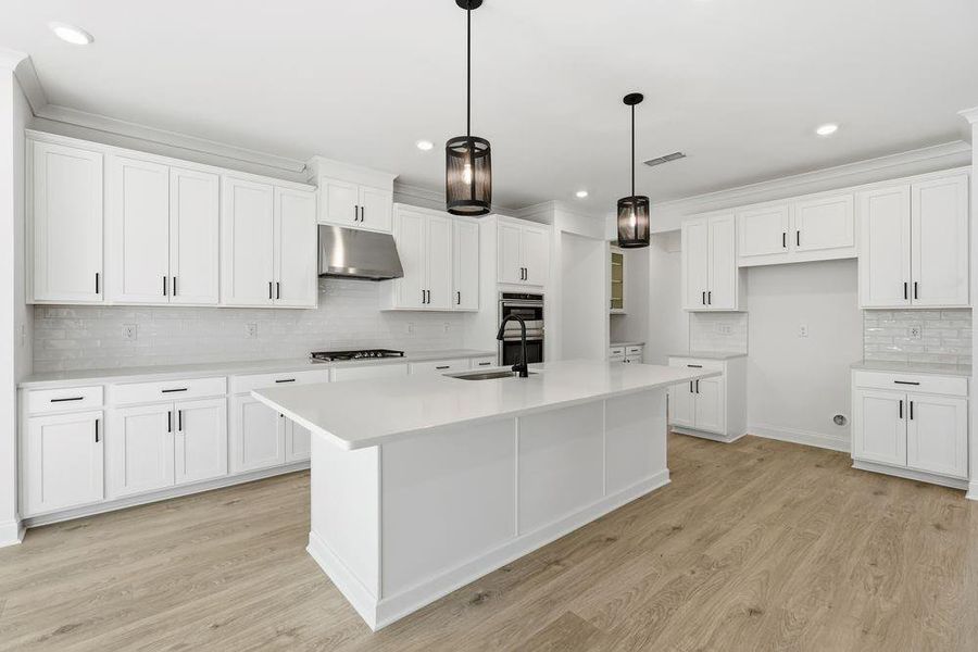 Furnished interior view inside a new home in Reserve at Hickory Walk, Kennesaw (Image 9).