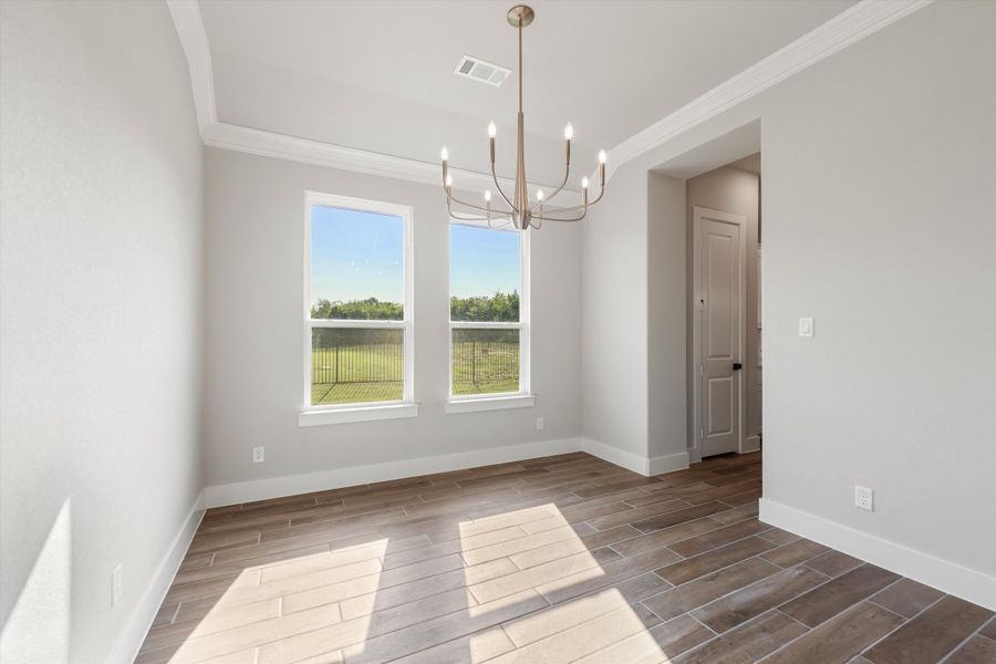 Spacious, unfurnished interior of a new home in Vista Oaks Estates, Royse City (Image 17). Spacious, unfurnished interior of a new home in Vista Oaks Estates, Royse City (Image 17).