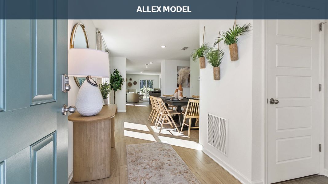 Representative furnished interior of a home built from the Allex by D.R. Horton in Diamond Springs, Jacksonville (Image 6).