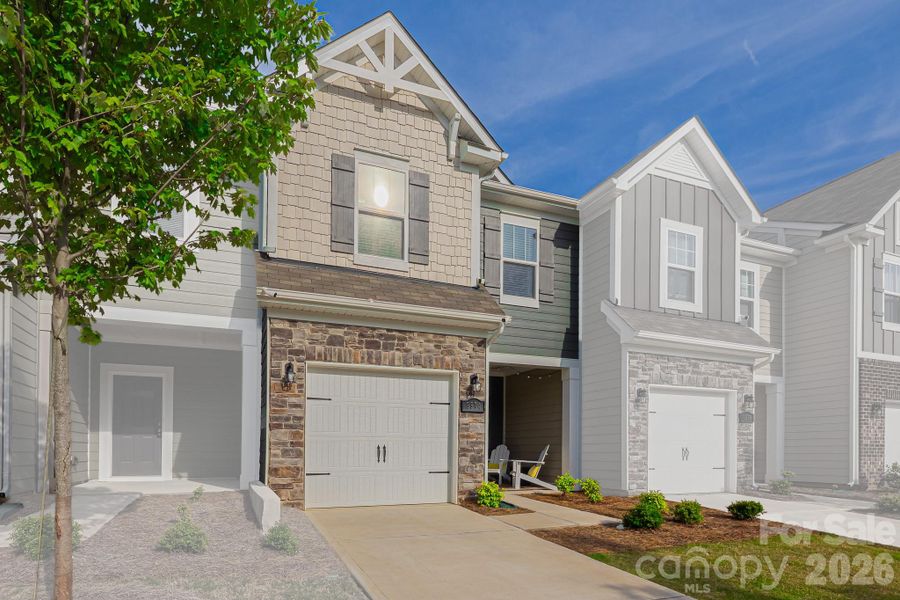 Front exterior of a new home in , Monroe, NC, highlighting curb appeal (Image 2). Front exterior of a new home in , Monroe, NC, highlighting curb appeal (Image 2).