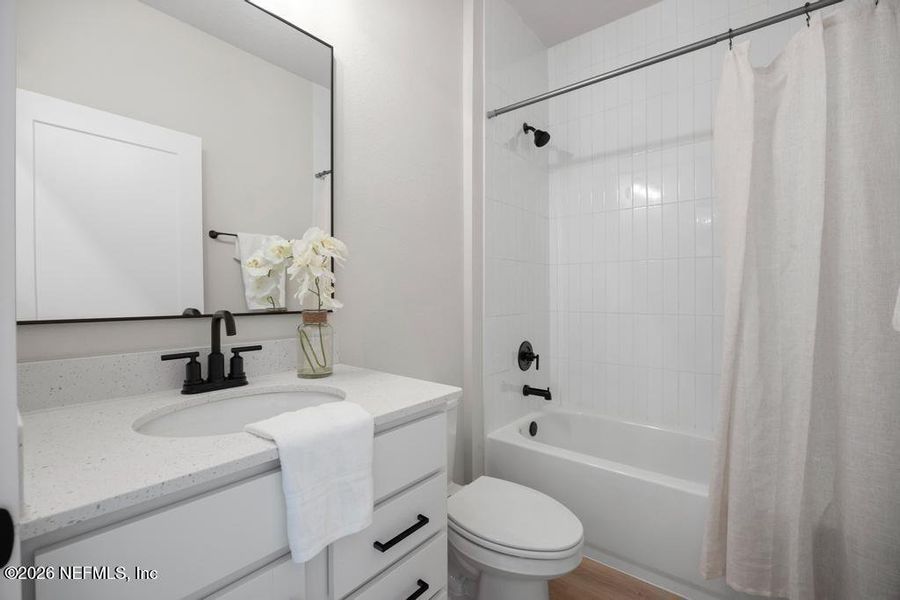 Furnished interior view inside a new home in , Jacksonville (Image 26).