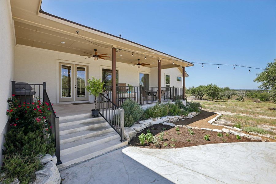 Exterior details and patio area of a home in , Johnson City (Image 22). Exterior details and patio area of a home in , Johnson City (Image 22).