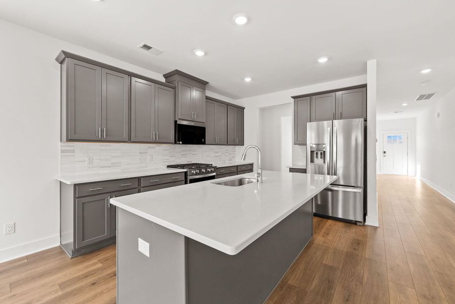 Furnished interior view inside a new home in The Coves at Lakes of Cane Bay, Summerville (Image 14). Furnished interior view inside a new home in The Coves at Lakes of Cane Bay, Summerville (Image 14).
