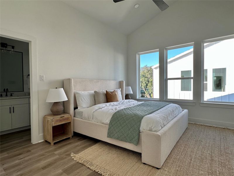 Furnished interior view inside a new home in , Houston (Image 39). Furnished interior view inside a new home in , Houston (Image 39).