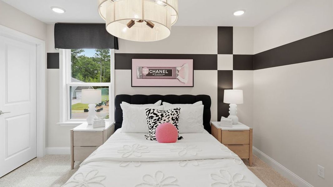 Representative furnished interior of a home built from the Braddock by Pulte Homes in Oakleaf Chase, Blythewood (Image 33).
