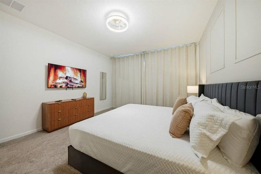 Furnished interior view inside a new home in Solara Resort, Kissimmee (Image 16).