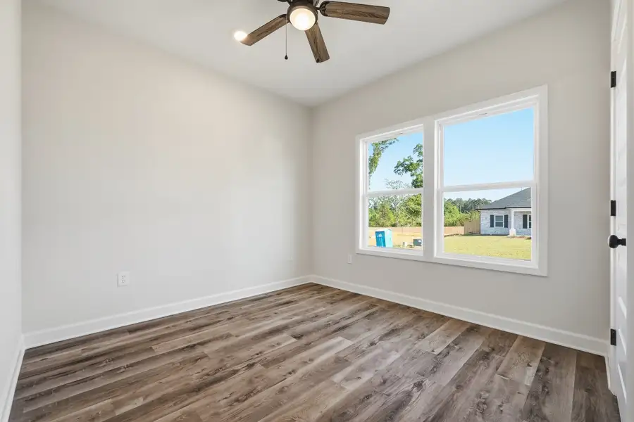 Spacious, unfurnished interior of a new home in McCarthy Estates, Defuniak Springs (Image 24). Spacious, unfurnished interior of a new home in McCarthy Estates, Defuniak Springs (Image 24).