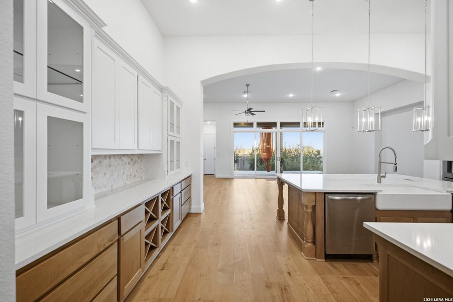 Furnished interior view inside a new home in Mesa Western, Cibolo (Image 18). Furnished interior view inside a new home in Mesa Western, Cibolo (Image 18).