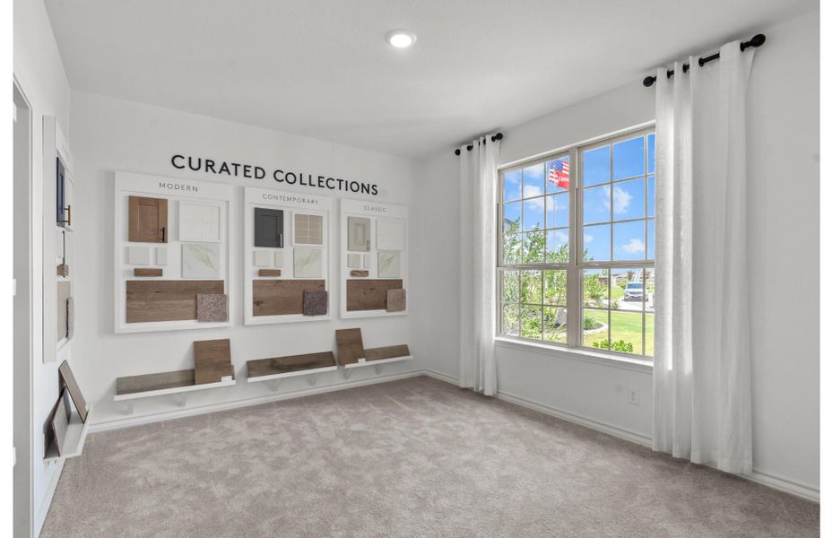 Representative unfurnished interior of a home built from the Emory by Pulte Homes in Dove Song, Marion (Image 13). Representative unfurnished interior of a home built from the Emory by Pulte Homes in Dove Song, Marion (Image 13).