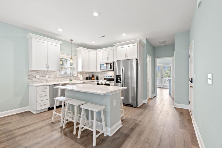 Furnished interior view inside a new home in , Surfside Beach (Image 6).