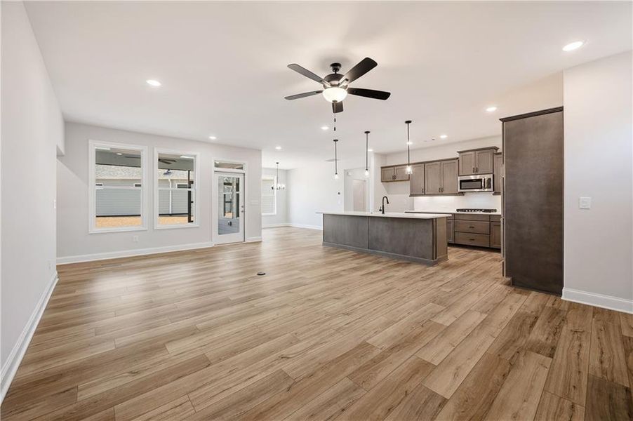 Spacious, unfurnished interior of a new home in , Hiram (Image 20).