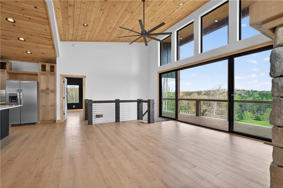 Spacious, unfurnished interior of a new home in , Ellijay (Image 16).