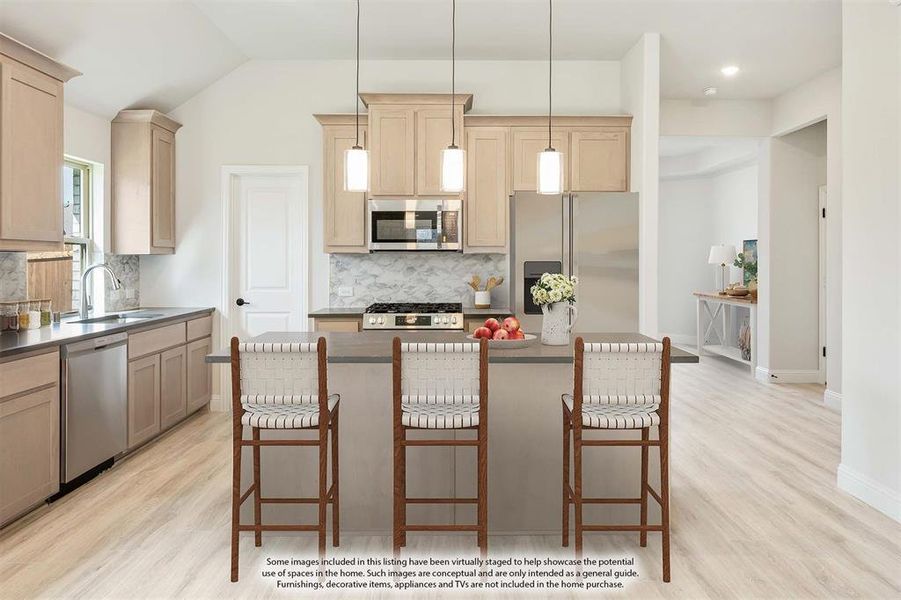 Furnished interior view inside a new home in Waverly Estates, Nevada (Image 18).