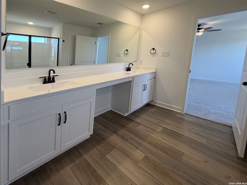 Furnished interior view inside a new home in The Wilder, Adkins (Image 5).
