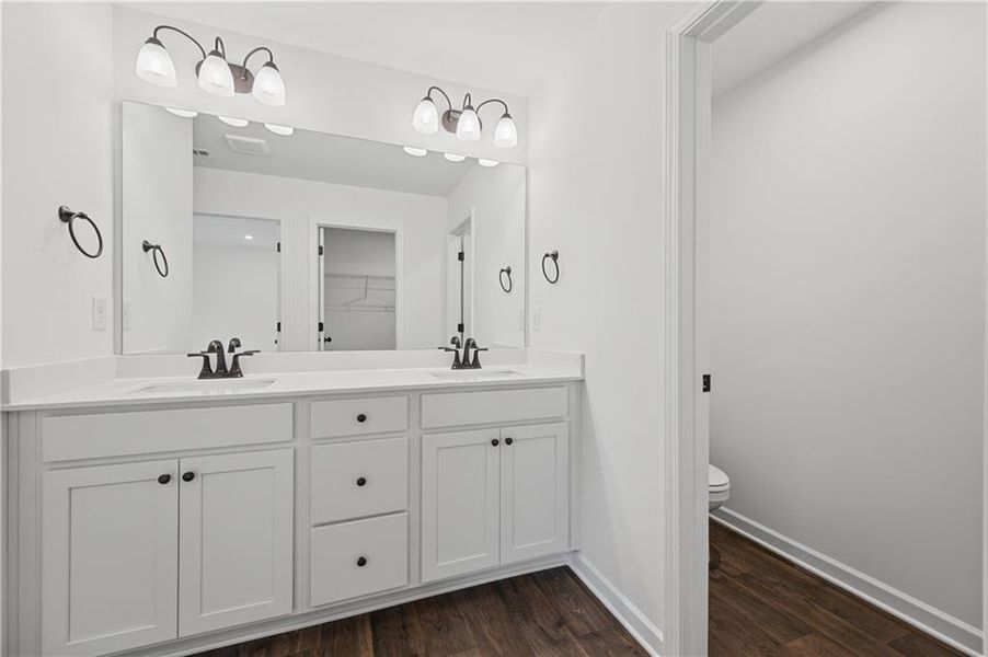 Furnished interior view inside a new home in Village Green, Adairsville (Image 4).