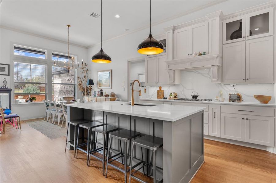 Furnished interior view inside a new home in , Woodway (Image 10).