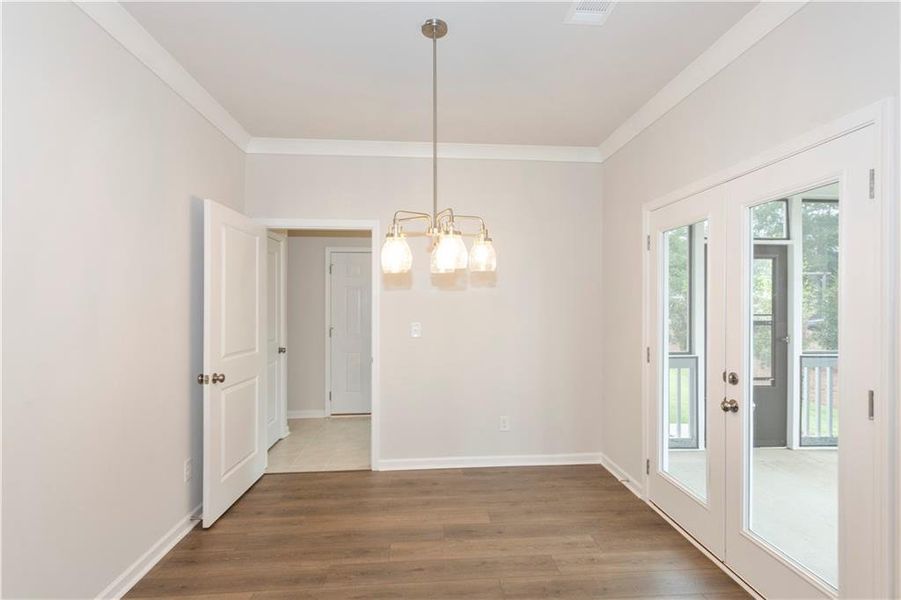 Spacious, unfurnished interior of a new home in Creekwood, Powder Springs (Image 11). Spacious, unfurnished interior of a new home in Creekwood, Powder Springs (Image 11).