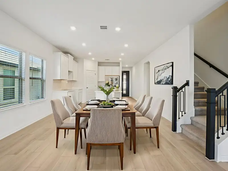 Furnished interior view inside a new home in Stetson Ridge, Marion (Image 3).