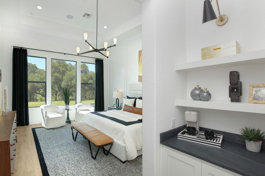 Furnished interior view inside a new home in , Georgetown (Image 31).