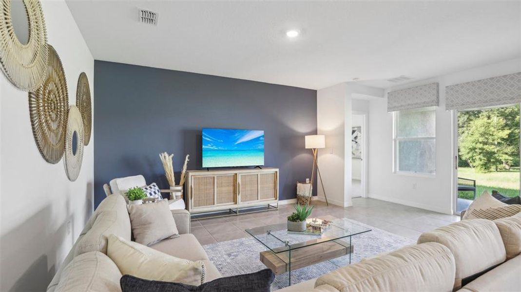 Furnished interior view inside a new home in Rye Crossing, Parrish (Image 13).