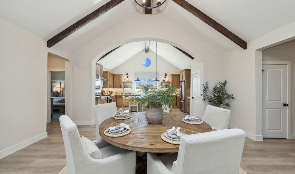 Dining area perfect for entertaining guests