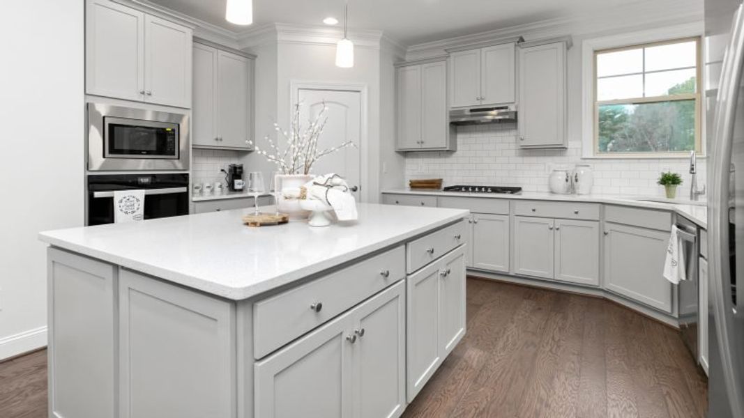 Furnished interior view inside a new home in Preserve at Carriage Cove, Oak Ridge (Image 18).
