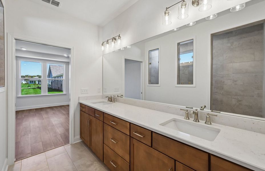 Furnished interior view inside a new home in Del Webb Southern Harmony, Murfreesboro (Image 12).