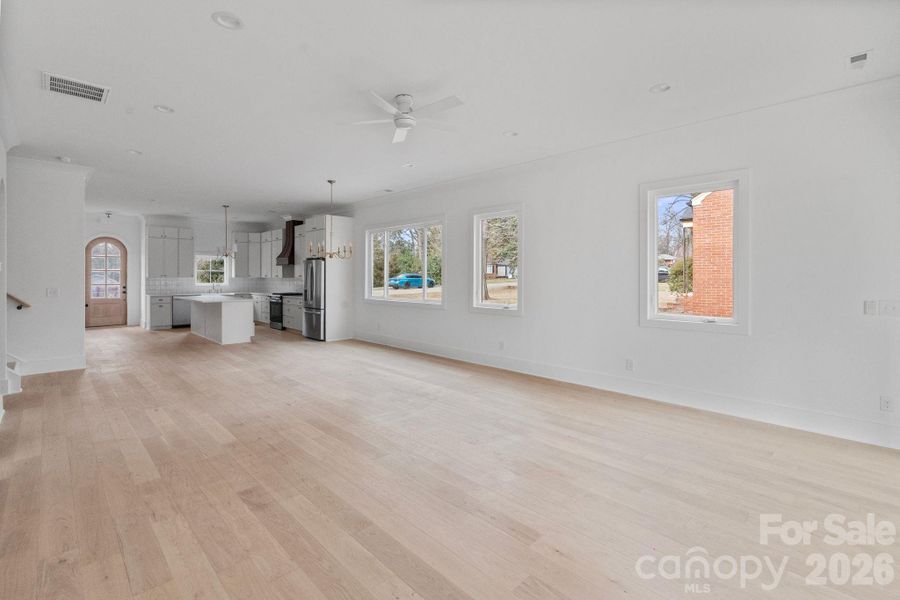 Spacious, unfurnished interior of a new home in , Charlotte (Image 36).