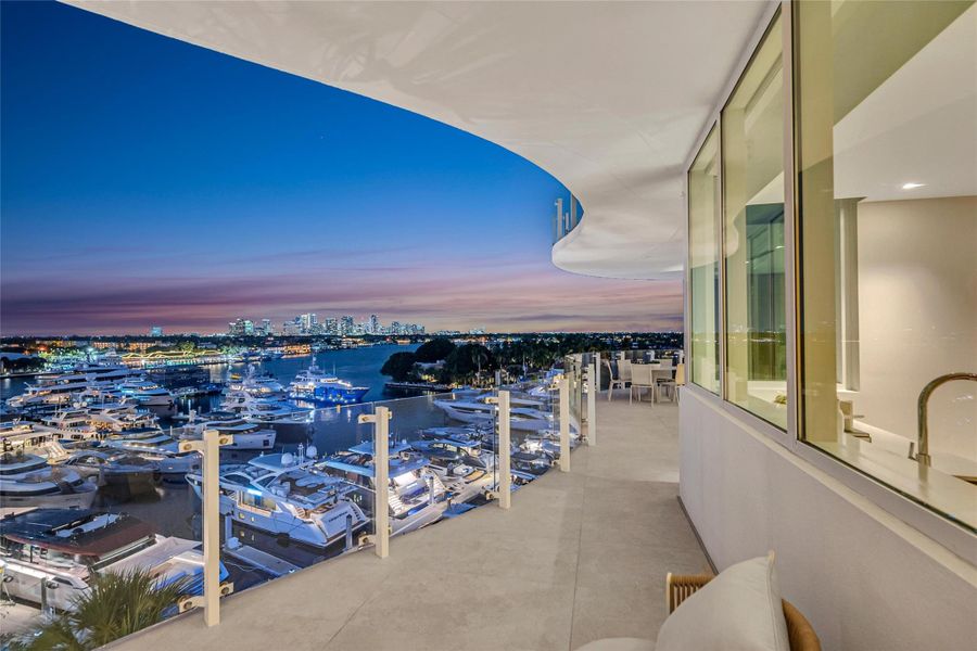 Exterior details and patio area of a home in , Fort Lauderdale (Image 37).