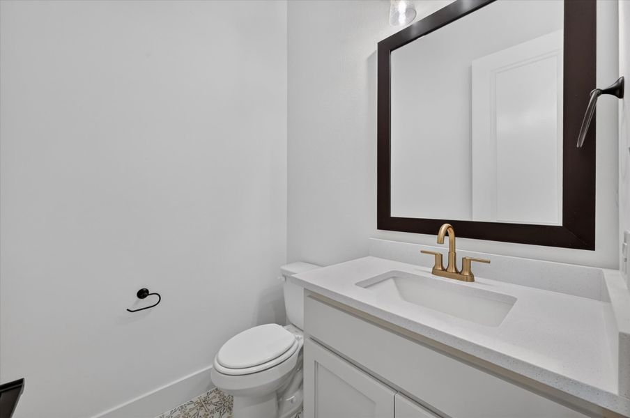 Furnished interior view inside a new home in Paloma Ranches, Justin (Image 12).