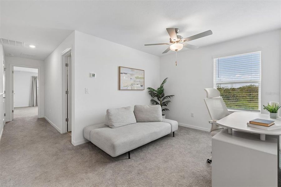 Furnished interior view inside a new home in , Tampa (Image 13). Furnished interior view inside a new home in , Tampa (Image 13).