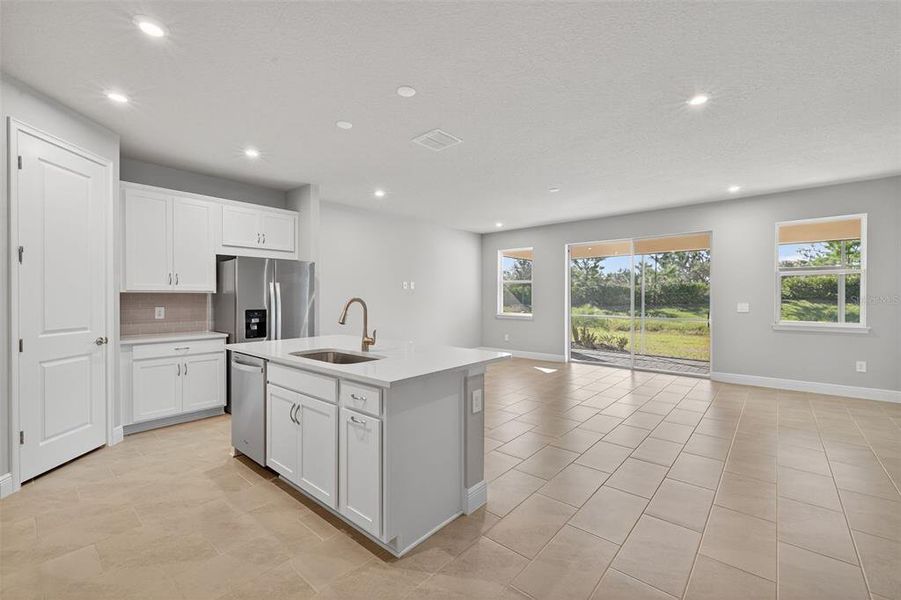 Furnished interior view inside a new home in Windwater, Parrish (Image 8).